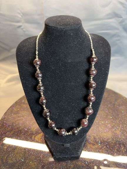 2 beaded necklaces image