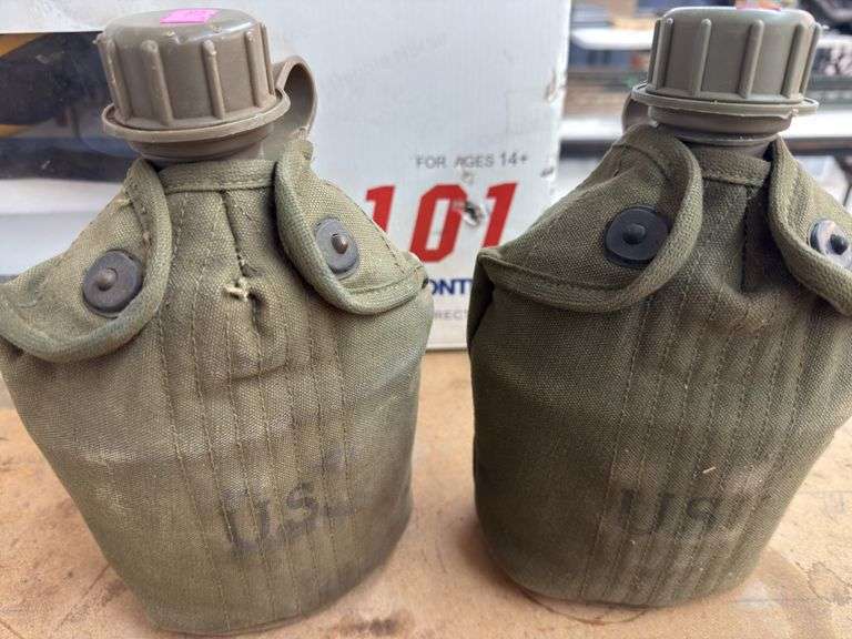 Two water canteen image