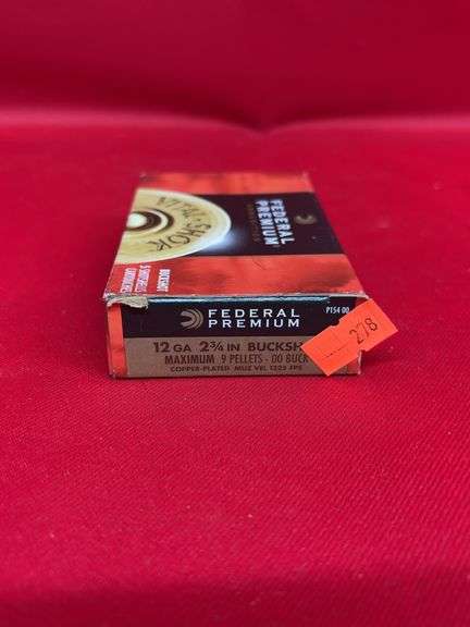 12 ga 2 3/4 in buck shot Magnum 9 pellets image