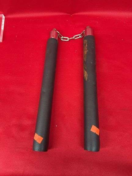 Foam padded nun chucks image