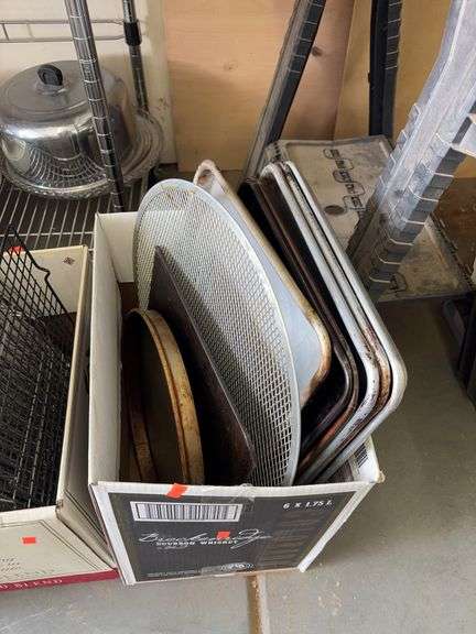 4 boxes of miscellaneous kitchenware image