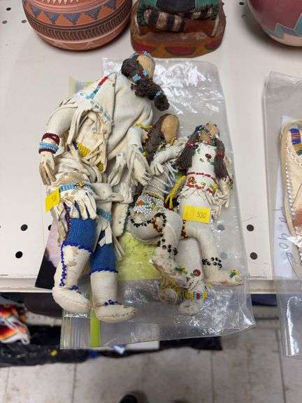 Native American Kachina dolls image