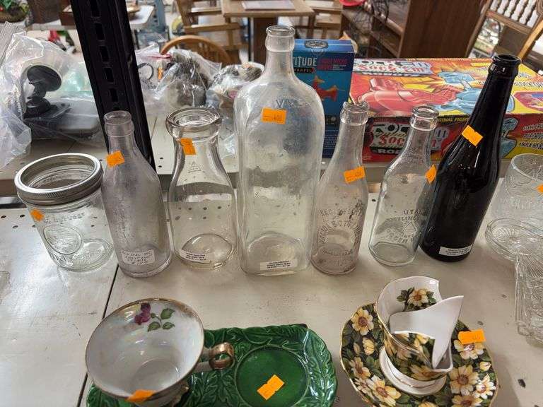 Miscellaneous vintage bottles image