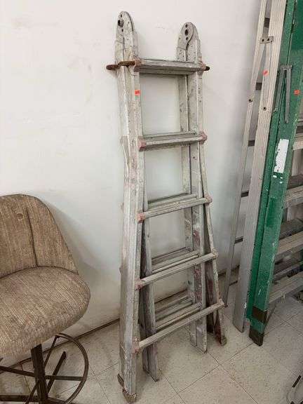 Multi position ladder image