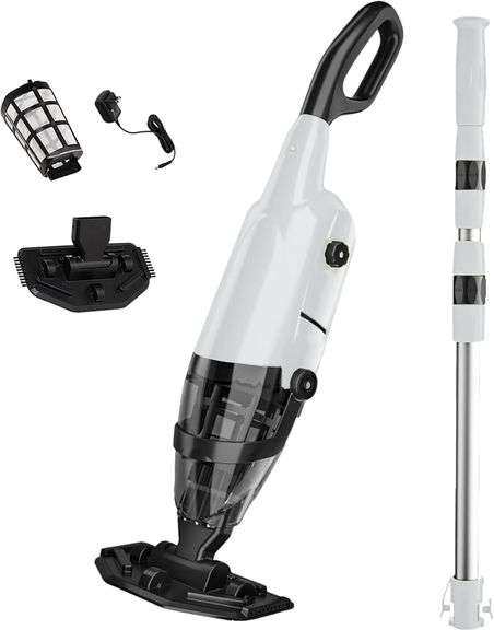 Cordless Pool Vacuum Cleaner for Above Ground Pool & In Grou image