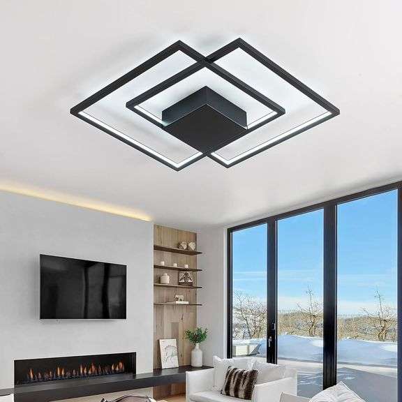 $132 Modern LED Ceiling Light Modern Flush Mount Ceiling Lig image