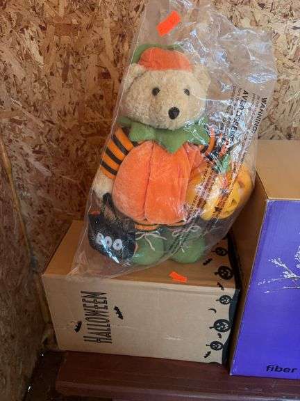 Bear pumpkin decoration image