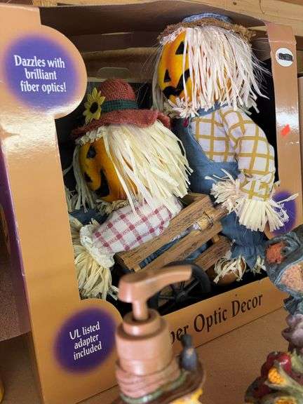 Pumpkin scarecrows image