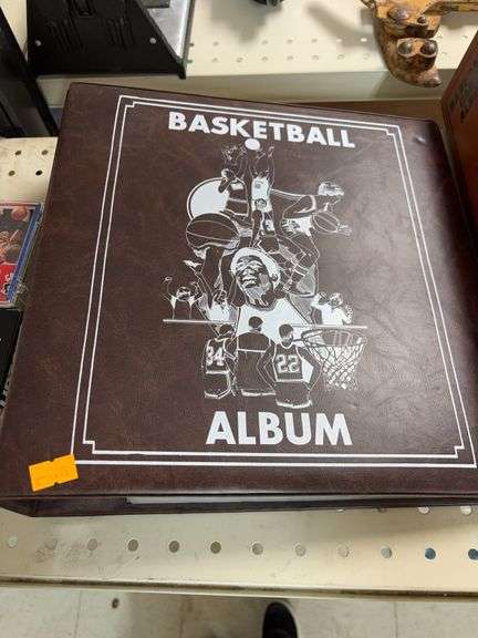 Basketball card album image