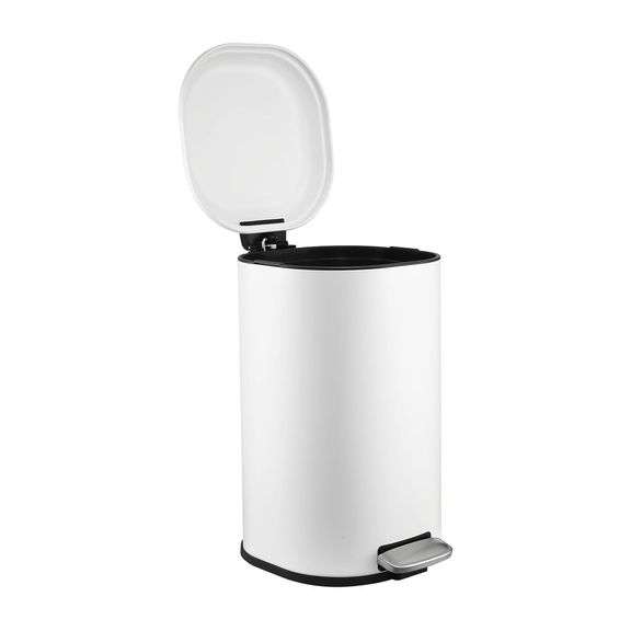 8 Gallon Kitchen Trash Can, 30 Liter Stainless Steel Garbage image