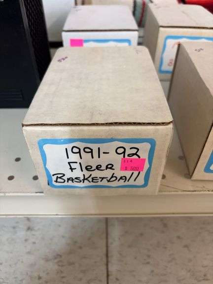 1991-92 fleer basketball cards image