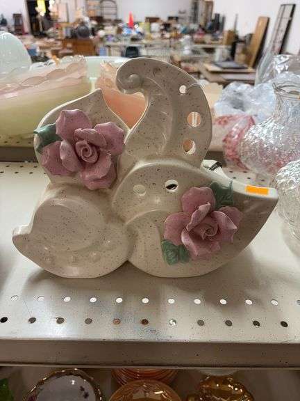 ceramic trinket dish with light image