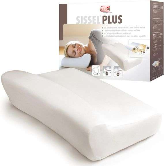 SISSEL Classic Plus Neck Pillow | Orthopedic, Height-Adjusta image