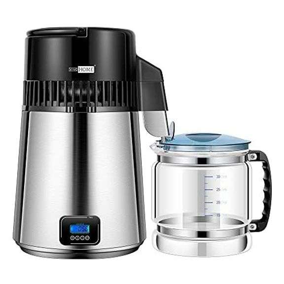 VIVOHOME Water Distiller Countertop 1.1 Gallon/4L 304 Stainl image