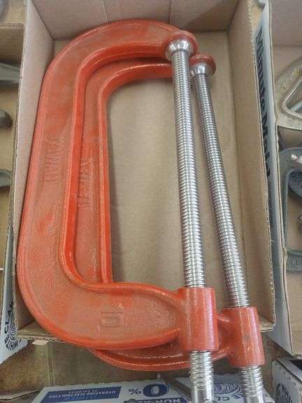 Box of clamps image