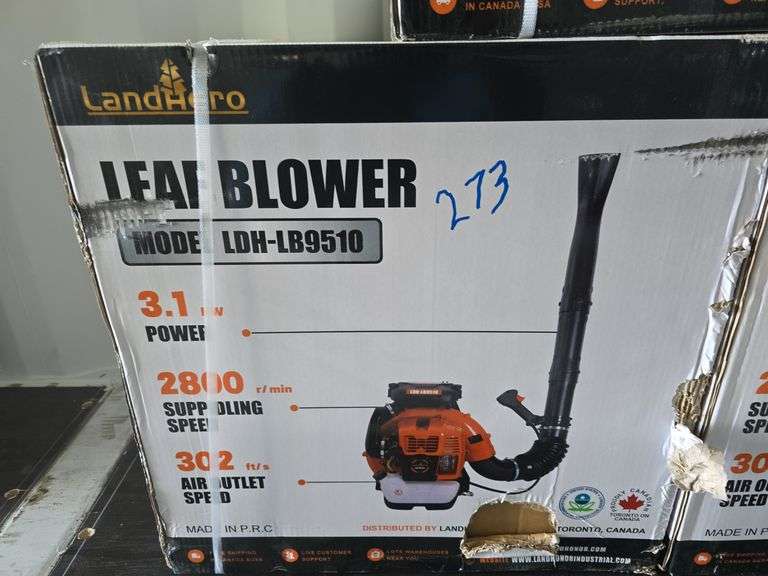 Land Hero Leaf Blower, Model: LDH-LB9510 (NEW IN BOX) image