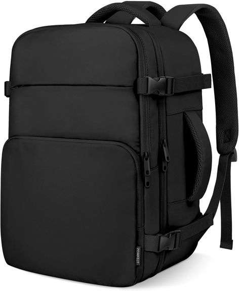 ZOMFELT Travel Backpack for Women Men, Carry on Backpack, TS image
