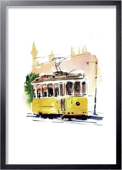 Annecy 14x20 Picture Frames (1 Pack, Black), Simple Designed image