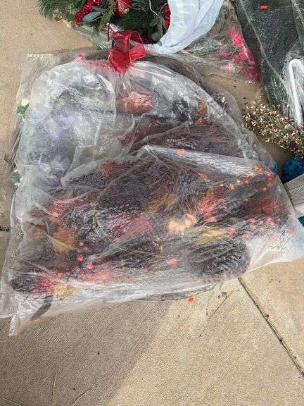 2 bags of Christmas garland image