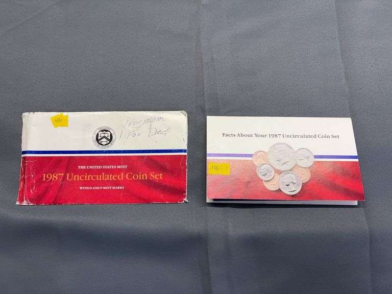 2 - 1987 uncirculated coin sets image