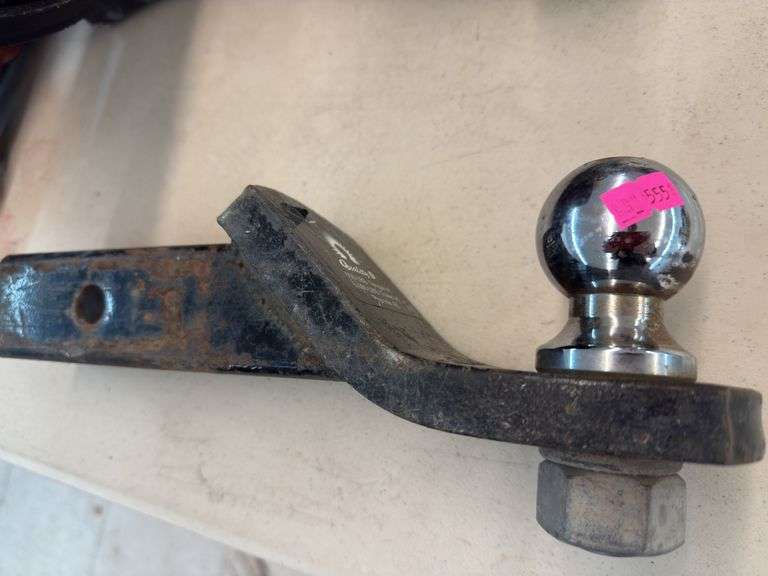 Quality S, 600 pound tongue, weight trailer hitch, 2” ball image