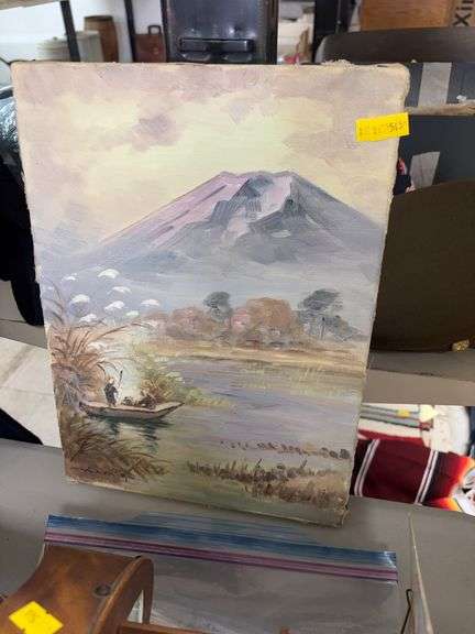 Canvas painting image