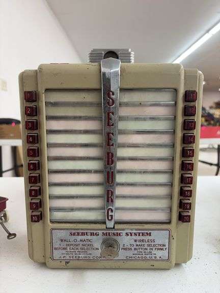 Seeburg music system wall-o-matic wireless image