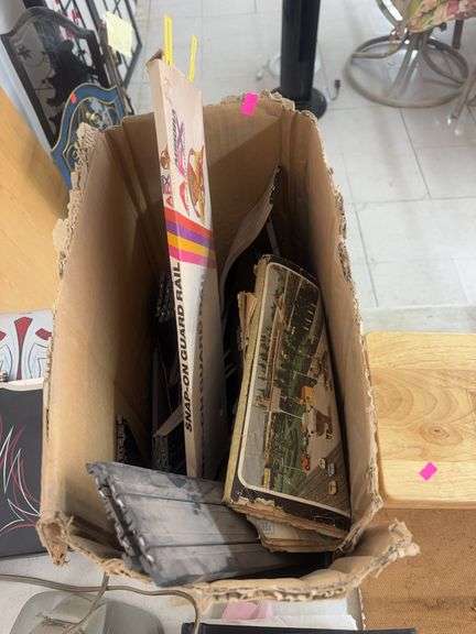 Box of miscellaneous items image