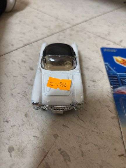 1957 Chevy corvette and hot wheels good humor truck image