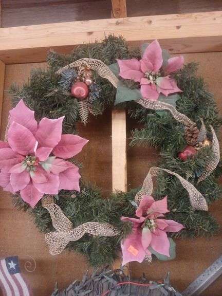 Christmas wreath. image