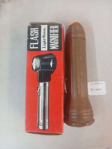 2 vintage flashlights image