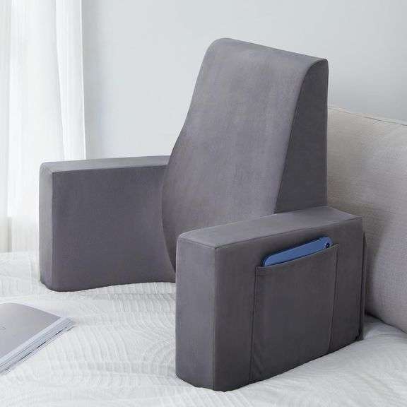 Reading Pillow for Sitting in Bed Adult,Back Pillow for Bed image