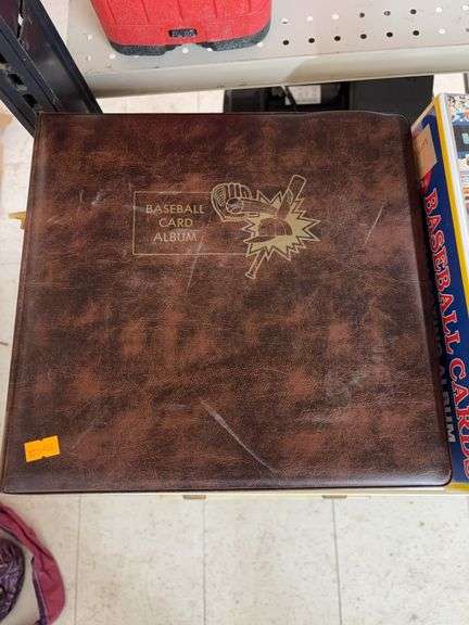 Baseball card album image