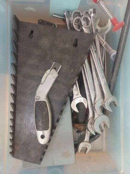 Bin with wrenches image