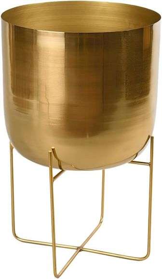 $102 Serene Spaces Living Modern Mid Century Metal Indoor Pl image