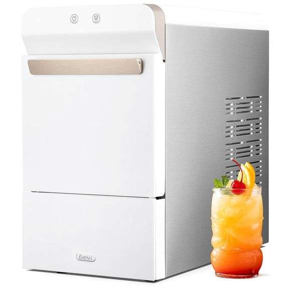 $350 Gevi V2.0 Quiet Countertop Nugget Ice Maker, Self-Clean image
