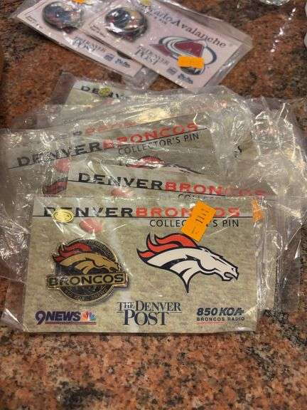 Collectible Denver Broncos pin image