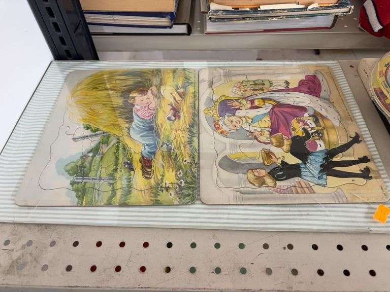 2 vintage puzzles image