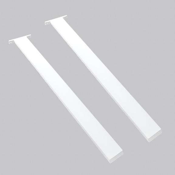 Hidden Island Countertop Support Bracket 2 Pack White 32 Inc image