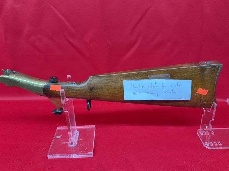 Shoulder stock by Colt for 1860 army revolver image