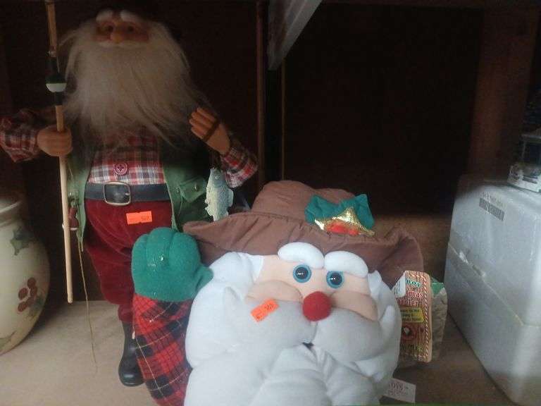 Santa decorations image