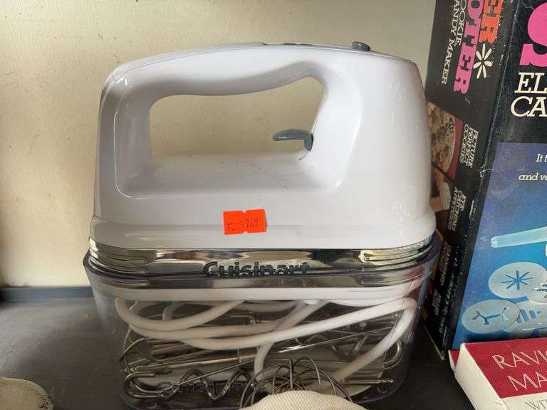 Cuisinart mixer and kitchen aid whisk image