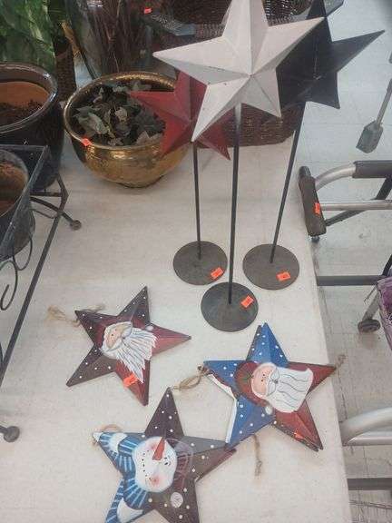 Christmas star decor image