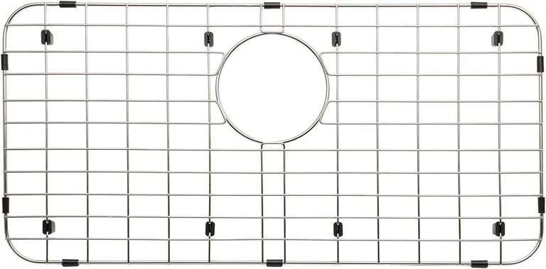 Serene Valley 25-1/4" X 12-1/2  Sink Grid, Rear Drain with C image