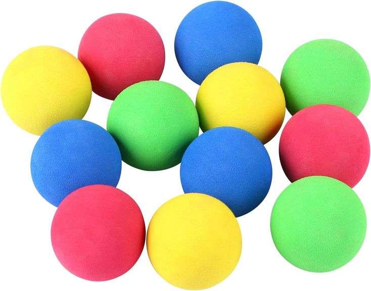 MIDELONG Soft Foam Balls, 1.57 Inches in Diameter Lightweigh image