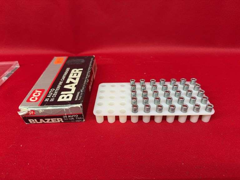 CCI Blazer 25 Auto 50 grain TMJ 35 rounds image