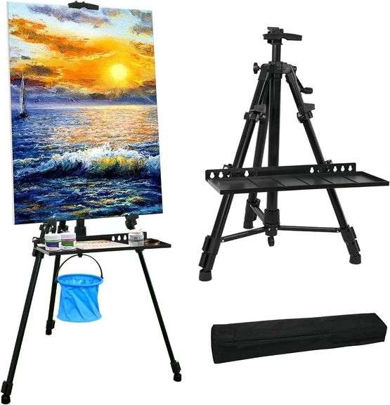 Artist Easel Stand Painting Stand Art Easel, 20" to 61" Art image