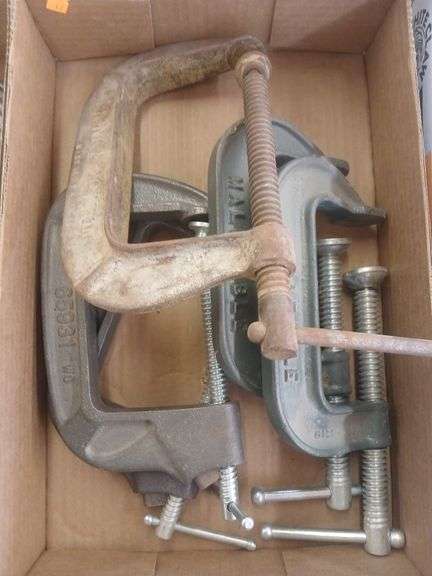 Box of clamps image