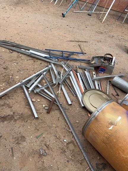 2 fibre drums and scrap image