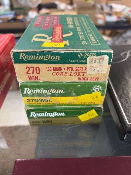 3 boxes of 270 Remington WIN image